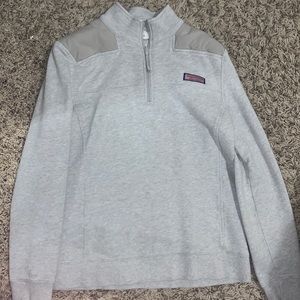 vineyard vines grey pullover